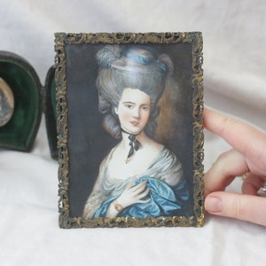 Woman in Blue after Thomas Gainsborough by Irene Owens