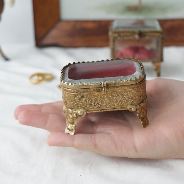 French Antique Jewellery Casket
