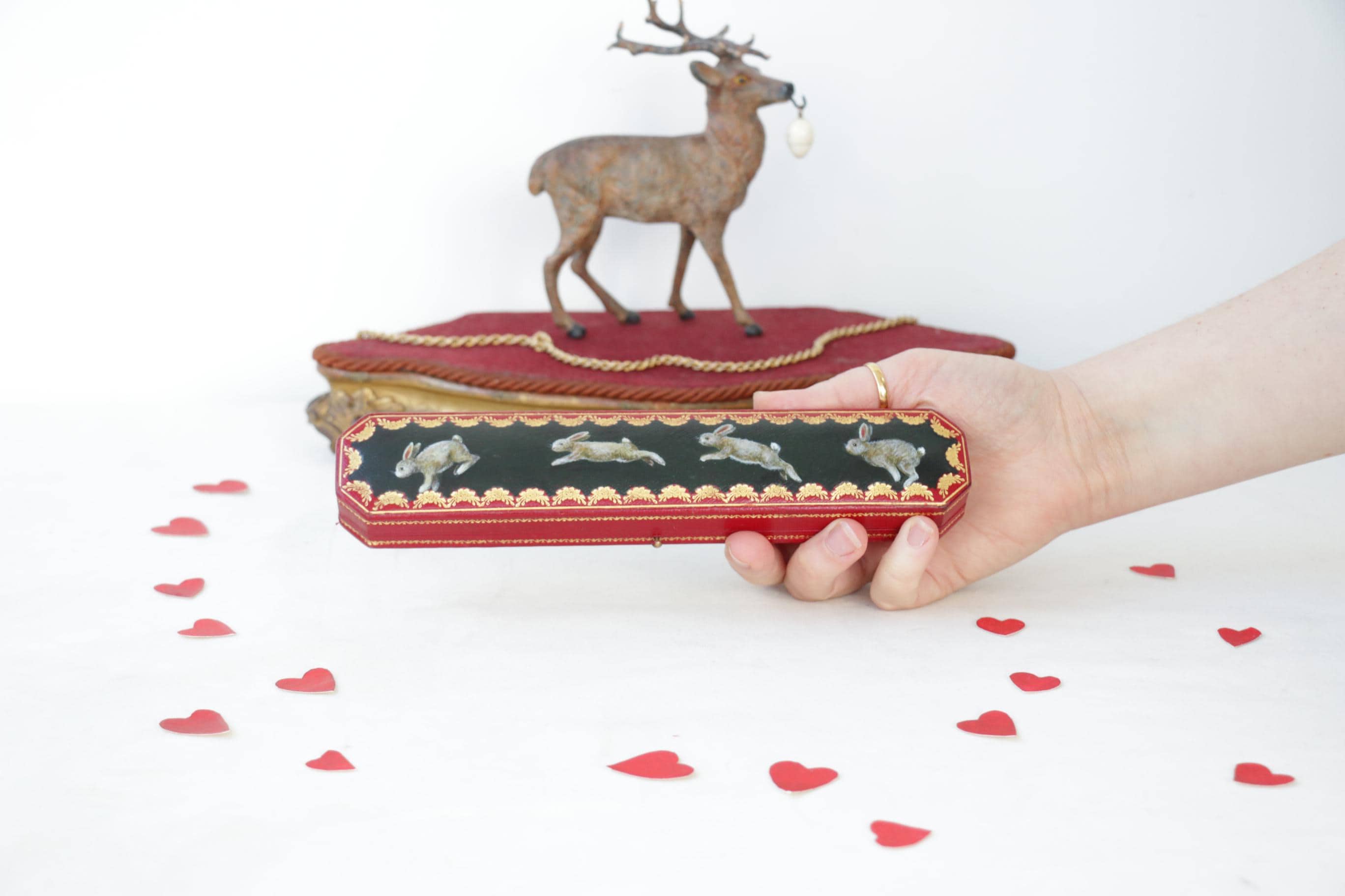 Red Cartier Box - Etsy Red Cartier Box - Etsy