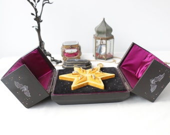 Multi Ring Box - Wish upon a Star - hand crafted Art Box for up to 6 Rings