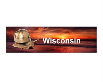 Wisconsin Bumper Sticker