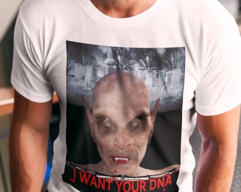 Happy Halloween * I WANT YOUR DNA * White * Unisex Ultra Cotton Tee * Custom Design * One Of A Kind