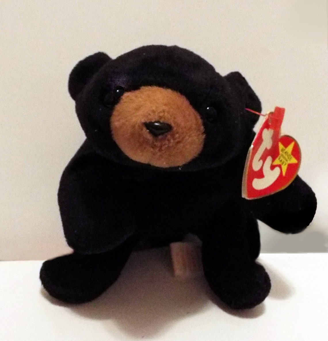 Blackie The Bear 1994 ty Beanie Baby With ERRORS | Etsy