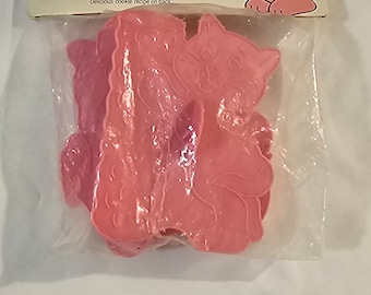 Kitten Cookie Cutters - Vintage Wilton 1990s, Set of 4