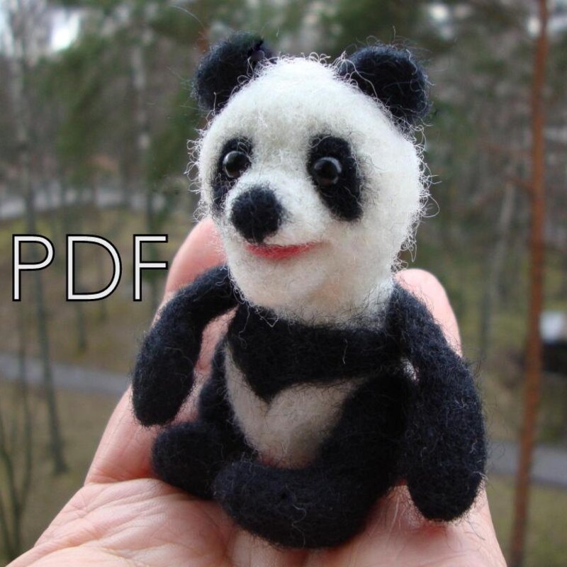 Panda Puppet - Etsy