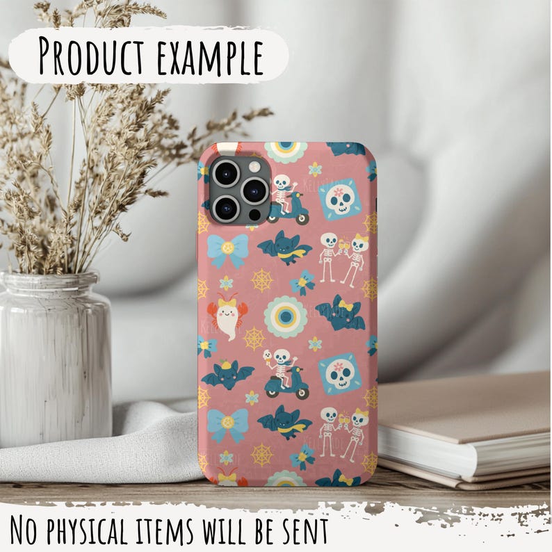 Spooky Amalfi Summerween Seamless File Digital Paper 300 DPI PNG ...