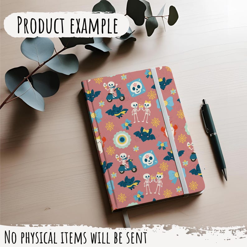 Spooky Amalfi Summerween Seamless File Digital Paper 300 DPI PNG ...