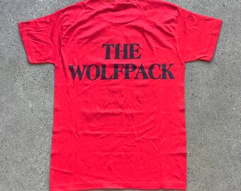 Vtg 90s NWO Wolfpack T Shirt Wrestling Single Stitch Wolf Spell