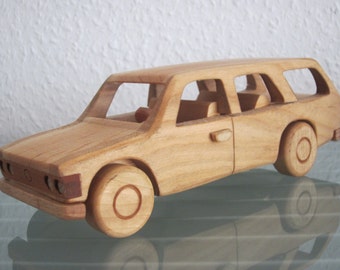 FSO 125P combi poland east german wood car model car very rare handmade