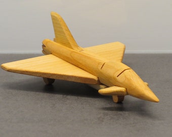 fighter plane aircraft jet Hanarbeit NEW wood