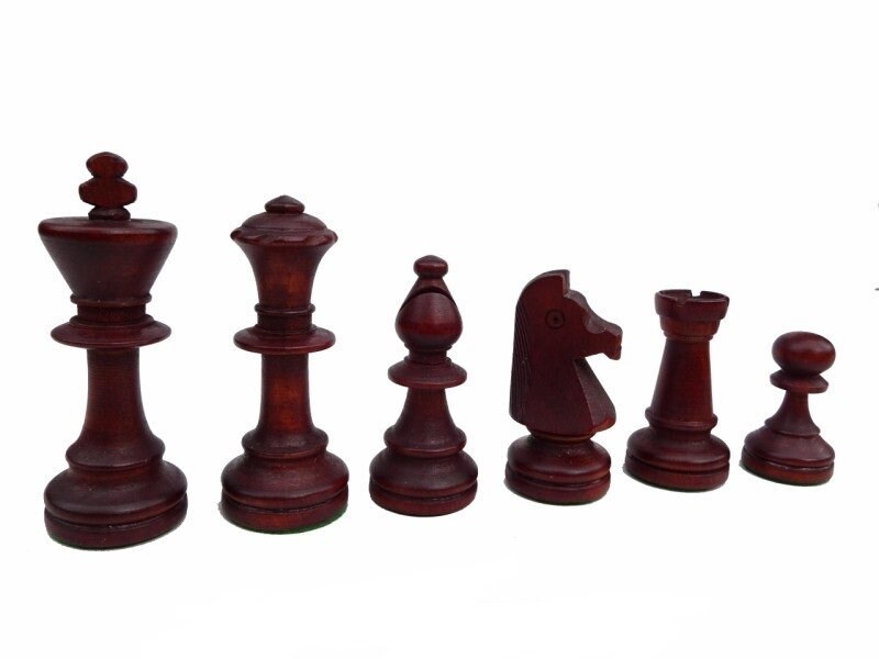 Set Scacchi Torneo Staunton In Legno: Scacchiera 54x54 Cm, Pezzi Inclusi