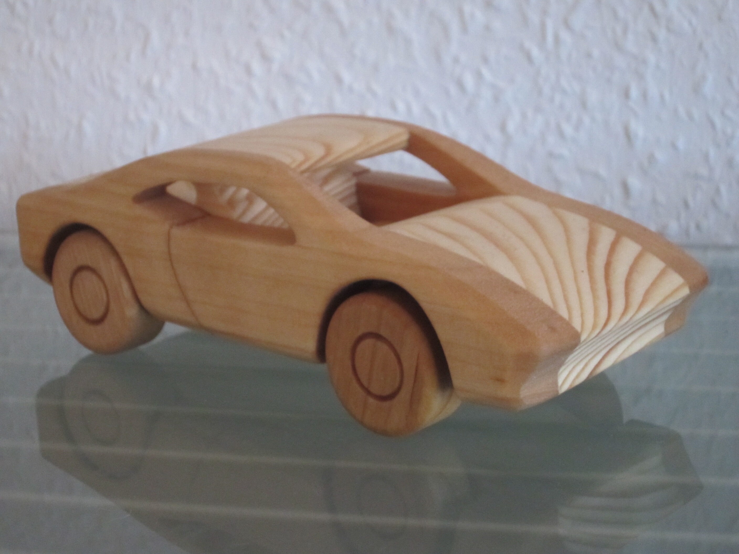 Racing car Sports car Wooden car Model car Sports car
