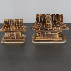 Alpenhütte Spardose Haus Hütte Holzhaus