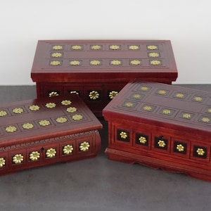 Schmuckkästchen Holzkästchen Box Schatulle
