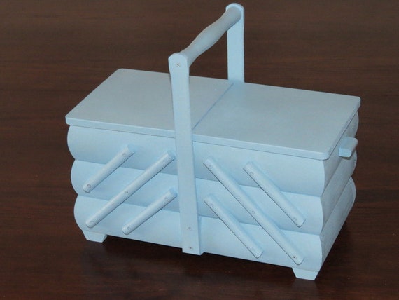 Nahkastchen Nahkasten Nahkorb Nahkiste Handbemalt Schmuckkastchen Holz Gross Neu