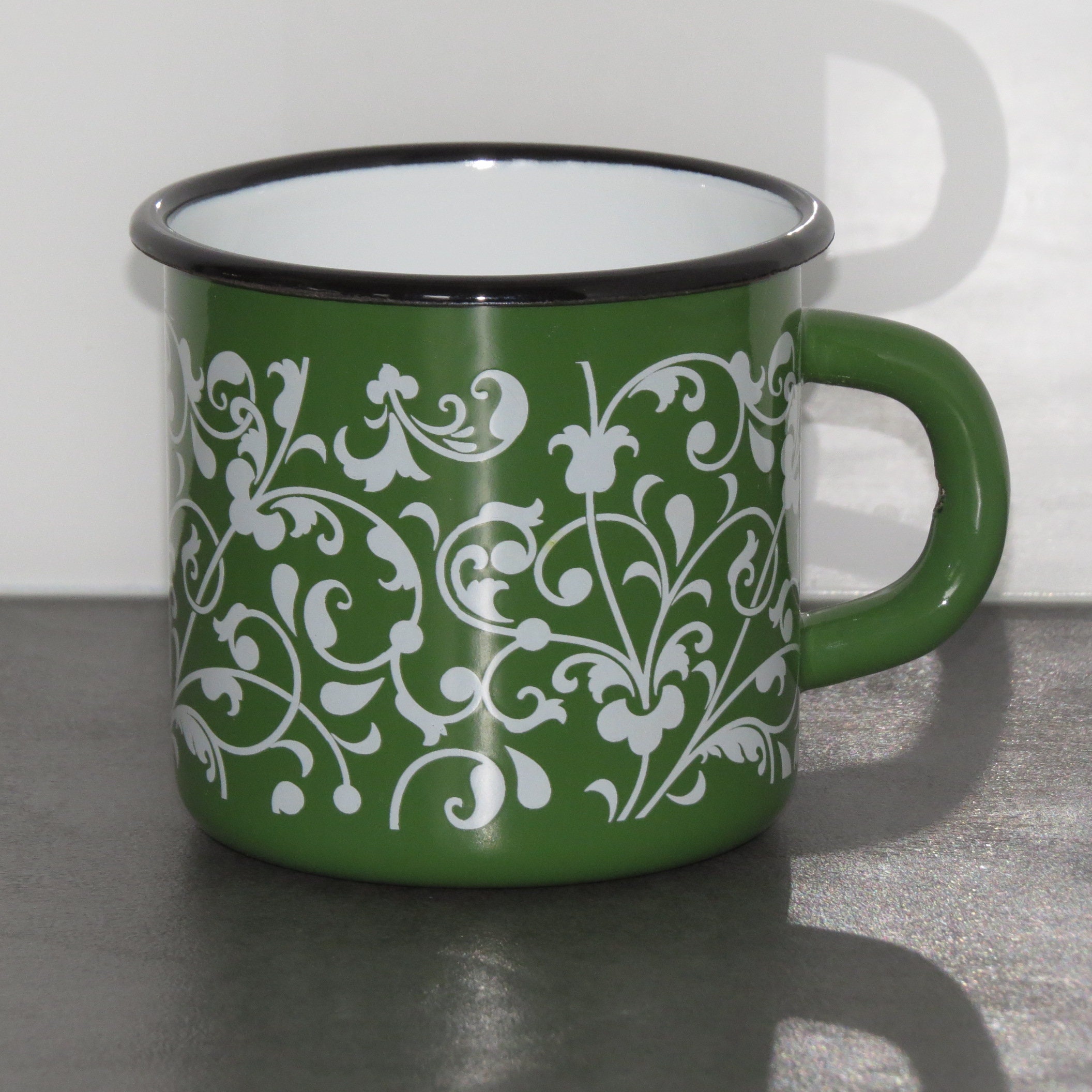 Email Enamel Enamel Coffee Mug Tea Cup Mug Cup of Coffee Tea Etsy