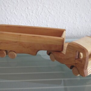 Truck Lorry Truck Wood Car Model