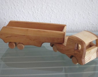 Truck Lorry Truck Wood Car Model