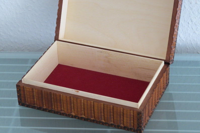 Zigarrenkiste Zigarrenbox Zigarren Holz Kästchen Bild 2