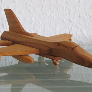F-16 F16 fighter plane aircraft jet HANDMADE NEW wood