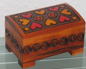 Jewelry Box horse wooden chest