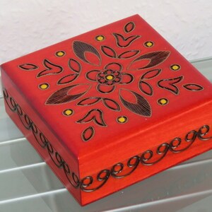 Jewelry Box horse wooden chest