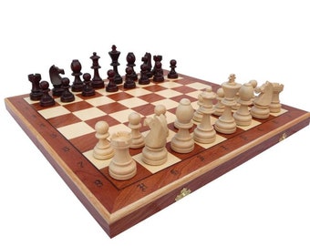 Chess chess set inlaid Tournament Staunton 7 chess board chess set chess set SET wood handcraft