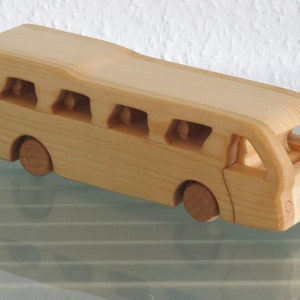 coach omibus modelbus remote bus modelcar wood