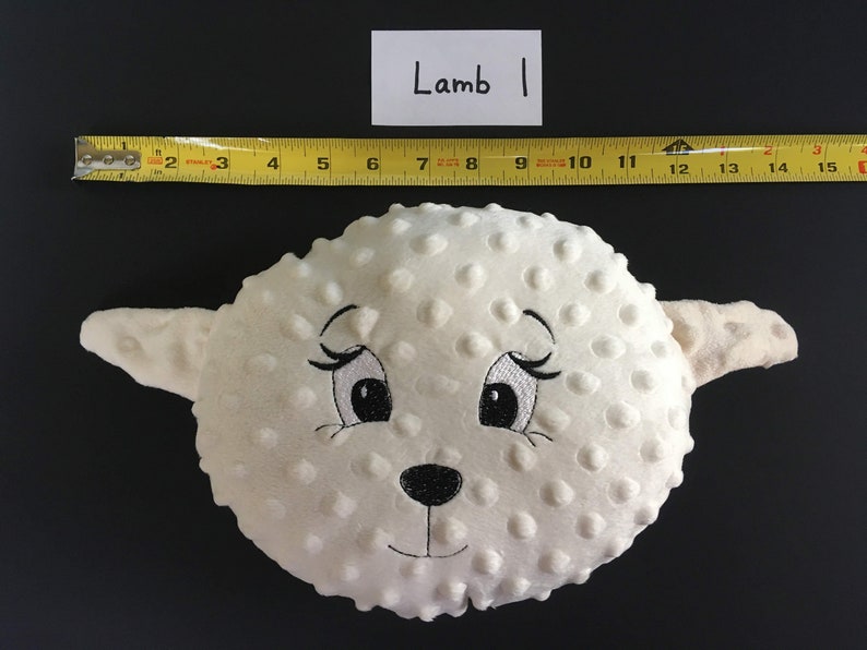 duck or lamb reading pillow, kid's pillow, travel pillow, plush ducky, plush lamb sheep, decorative animal pillows lamb 1