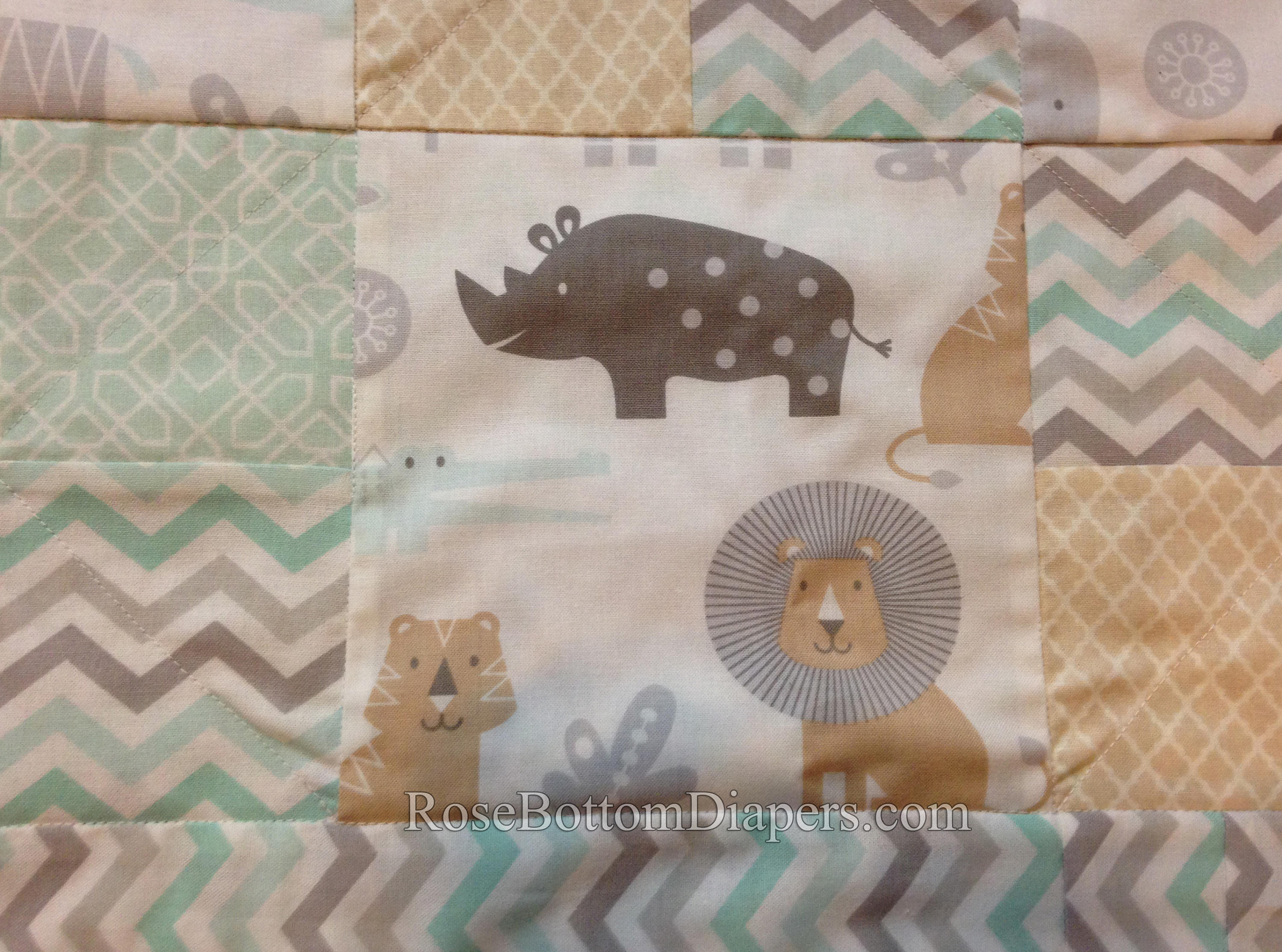 Personalized Baby Blanket Jungle Animals Baby Boy Gift Minky Etsy