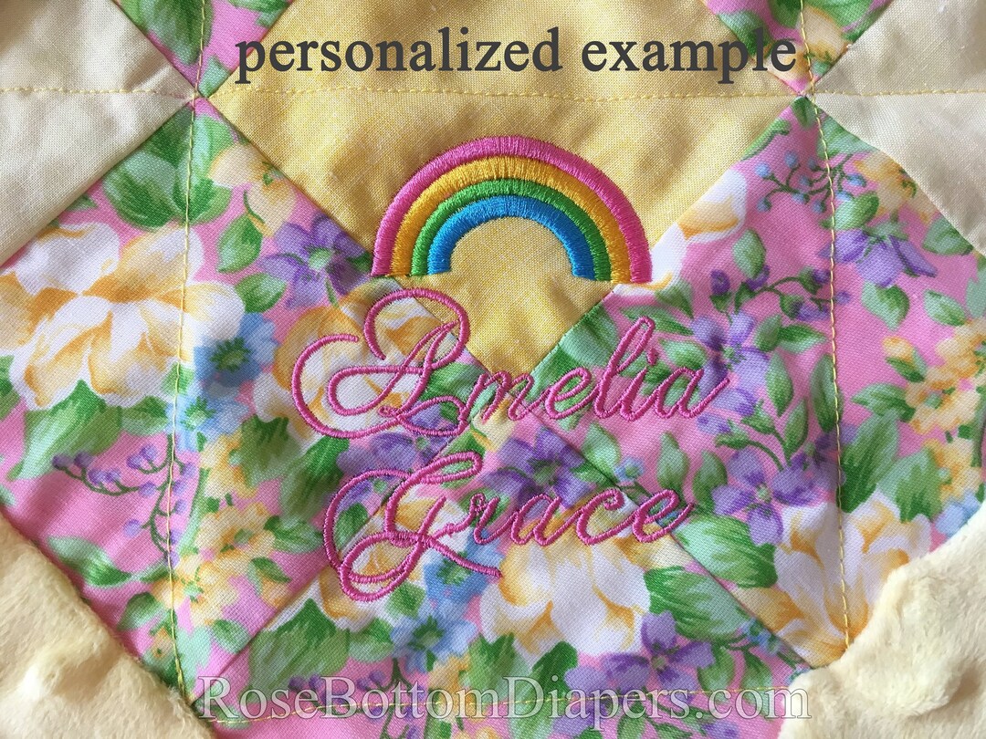 Rainbow Baby Blanket Rainbow Baby Gift Baby Blanket Girl Etsy