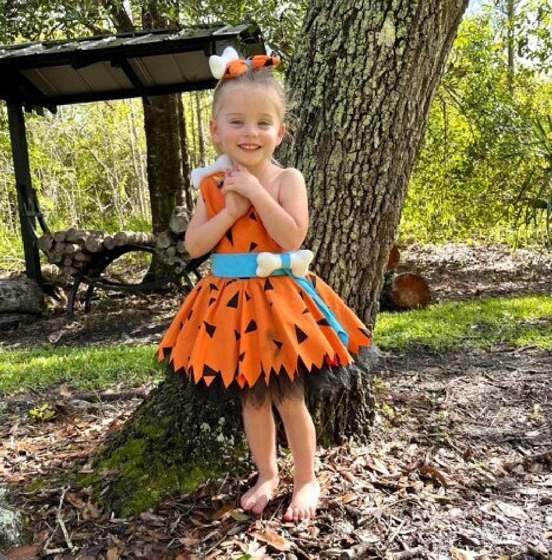 Baby Girl Jungle Halloween Costume Offshoulder Skull Party Etsy