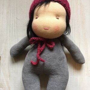 RTG doll little child of the forest handmade 8 waldorf organic image 4