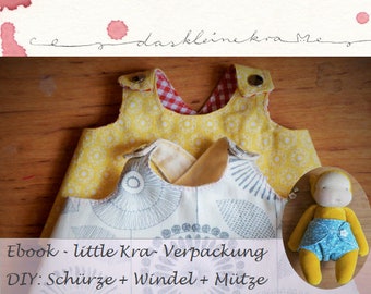 Ebook* little Kra Verpackung Kleidung 20cm Puppe