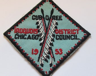 Black Velvet Wampum Belt Iron On Patch Iroquois Flag Iron On Patch