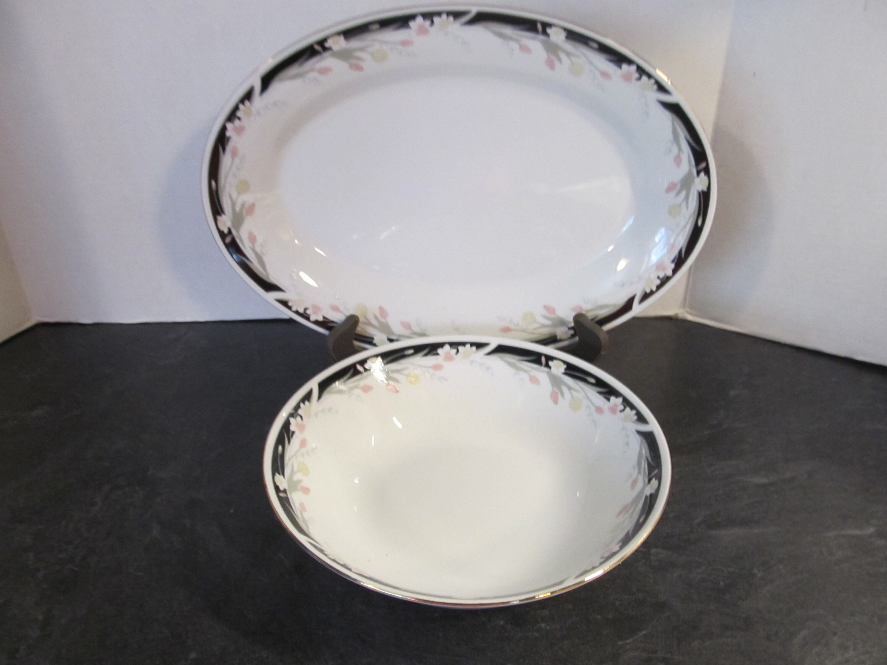 Vintage Crown Ming Fine China Michelle Tea Set Etsy