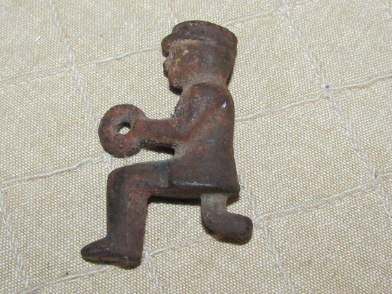 Antique Cast Iron Coach Buggy Driver Sitting Man Toy Bank Replacment Part 2 1 4 Tall Etsy Israel