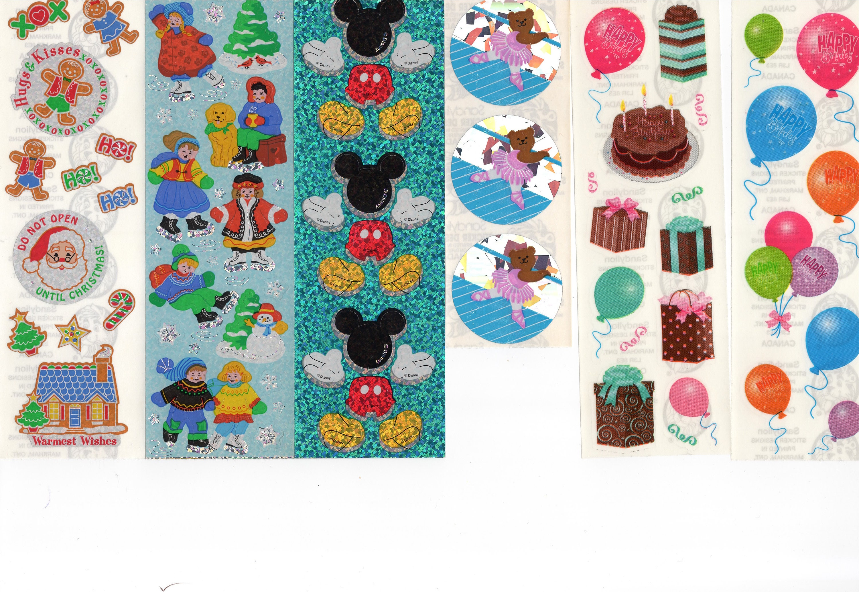 Disney Sandylion Mickey a Trip to remember scrapbooking stickers