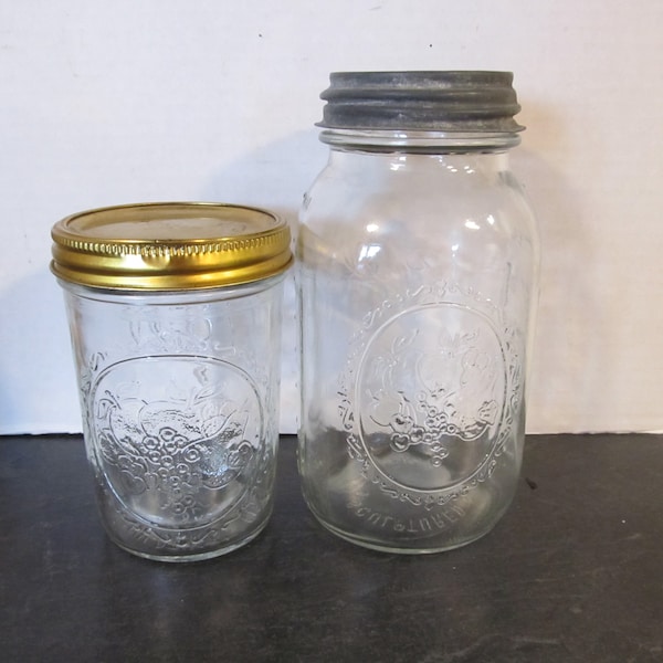 Ball Embossed Jar Etsy