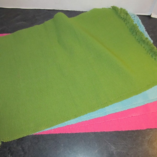 Lime Green Placemats Etsy