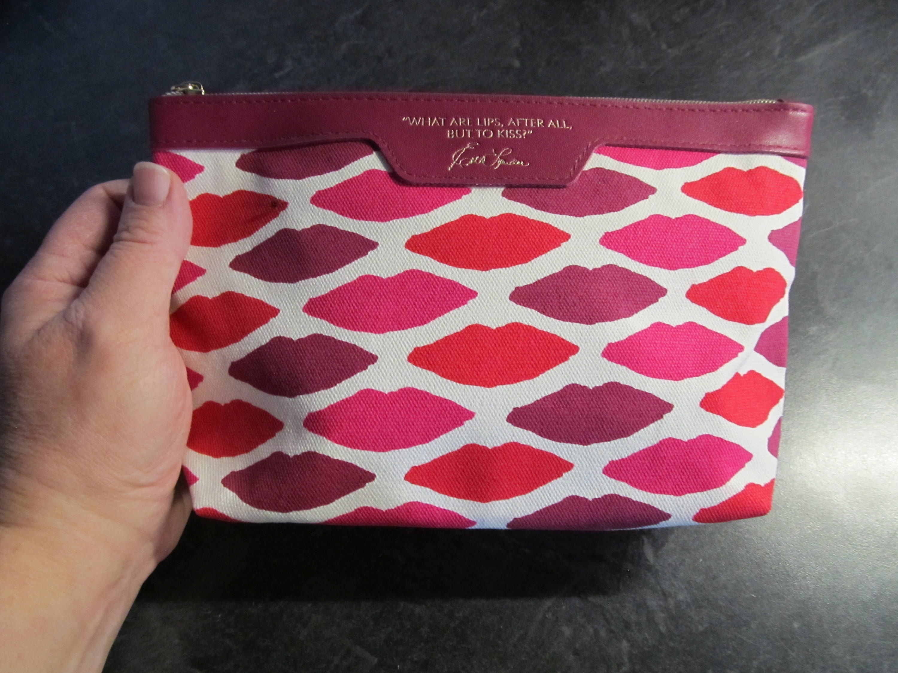Trousse de maquillage - DIO - Sac de voyage - Cuir PU - Bleu clair