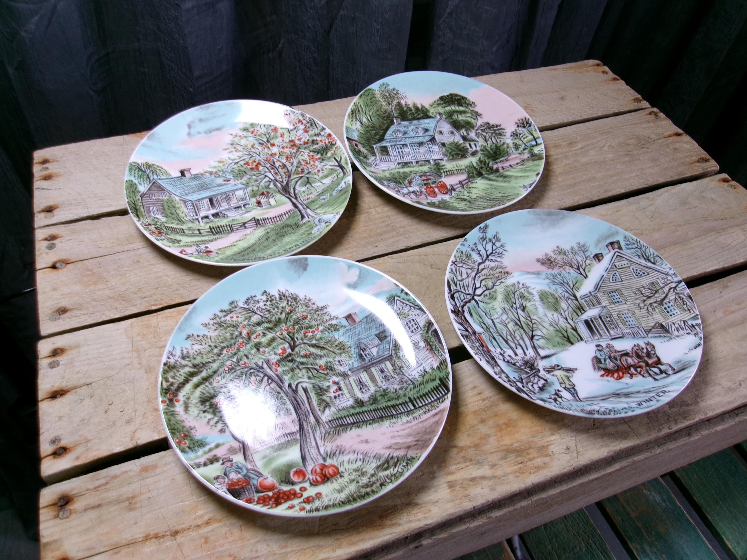 Currier Summer Plate - Etsy