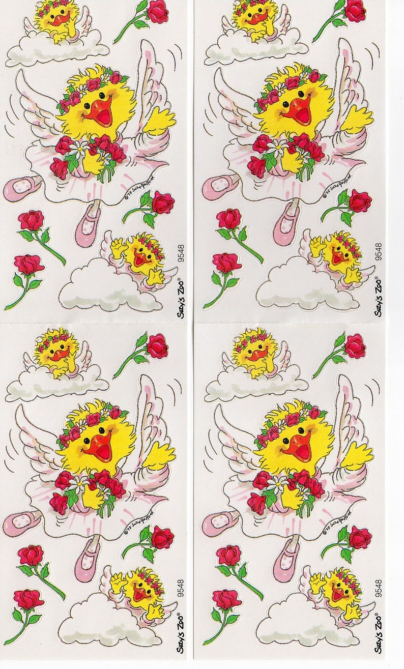 Vintage Suzy's Zoo Stickers You Choose halloween / Etsy