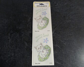 Vintage Suzy's Zoo Stickers Pack ~ Choice/ Angel Witzy / Just