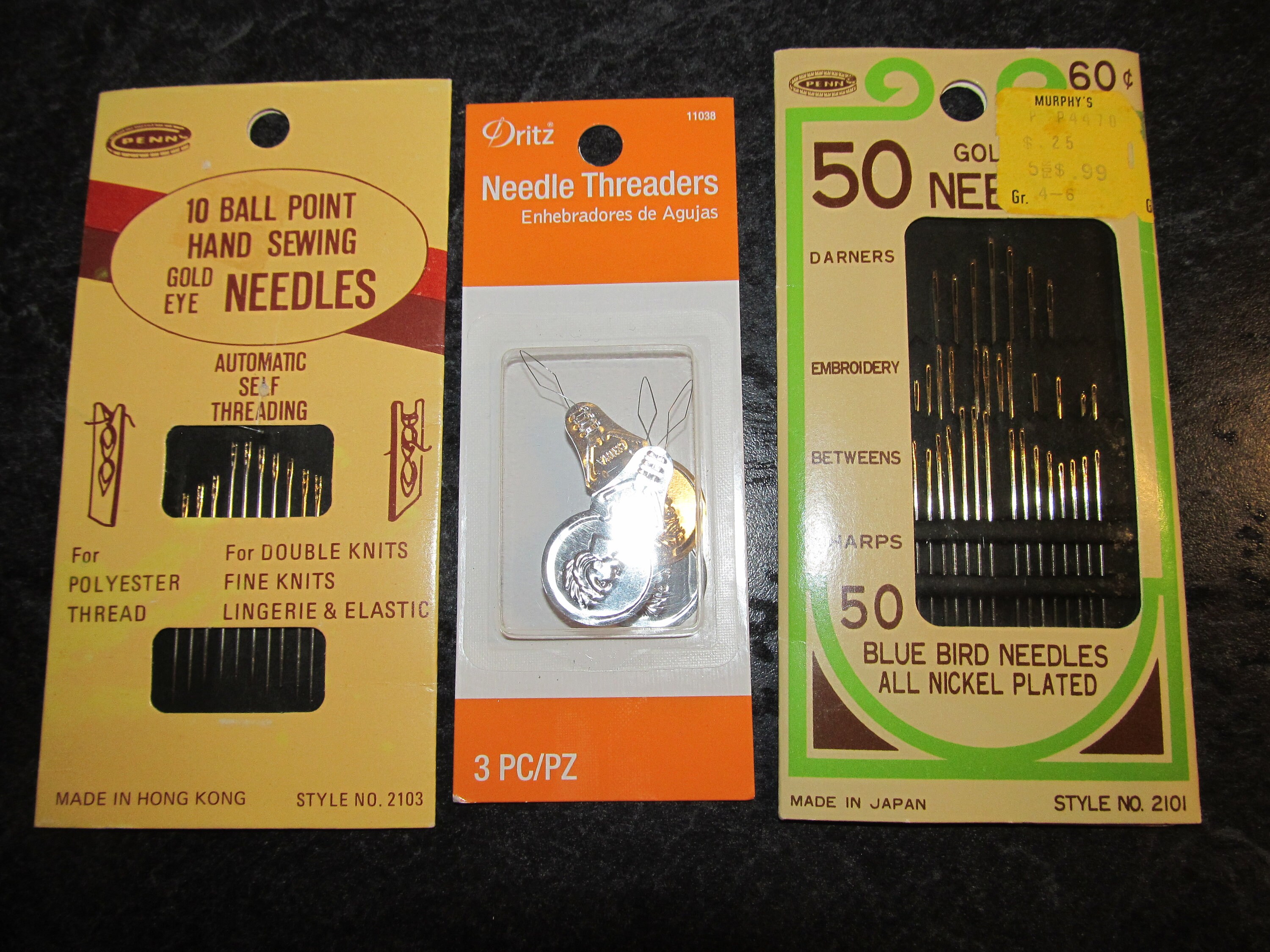 Self Threading Needles (10 pc)
