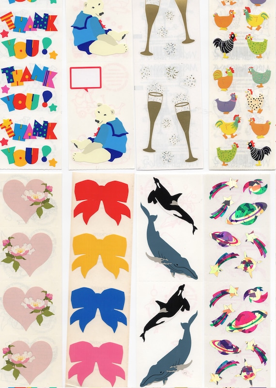 Mrs Grossman ARCTIC AROUND THE WORLD XLG Sticker Sheet/'