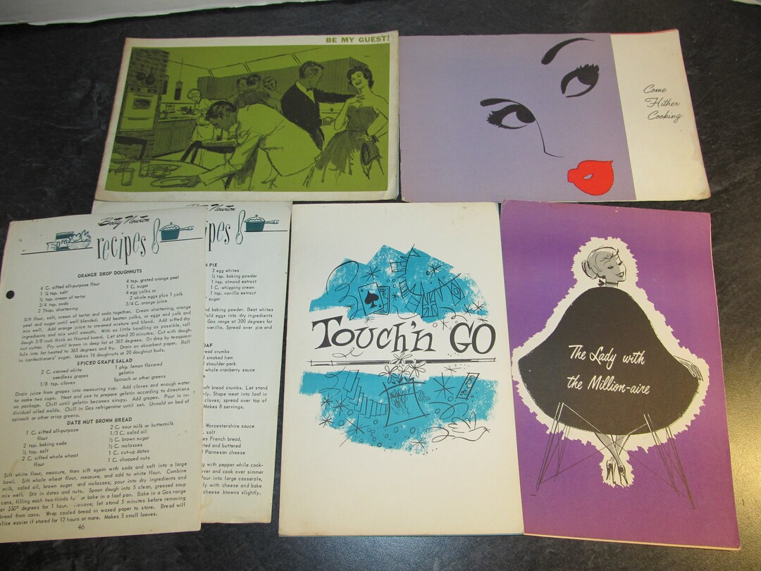 Vintage Ohio Fuel Gas Company Columbia Gas Collection of Recipe