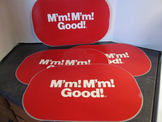 Set Of 4 Vintage Campbell S Soup M M M M Good Etsy