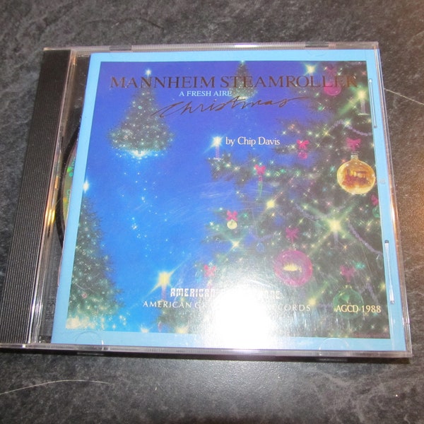 Vintage Mannheim Steamroller Christmas CD A Fresh Aire Christmas by American Gramaphone Records