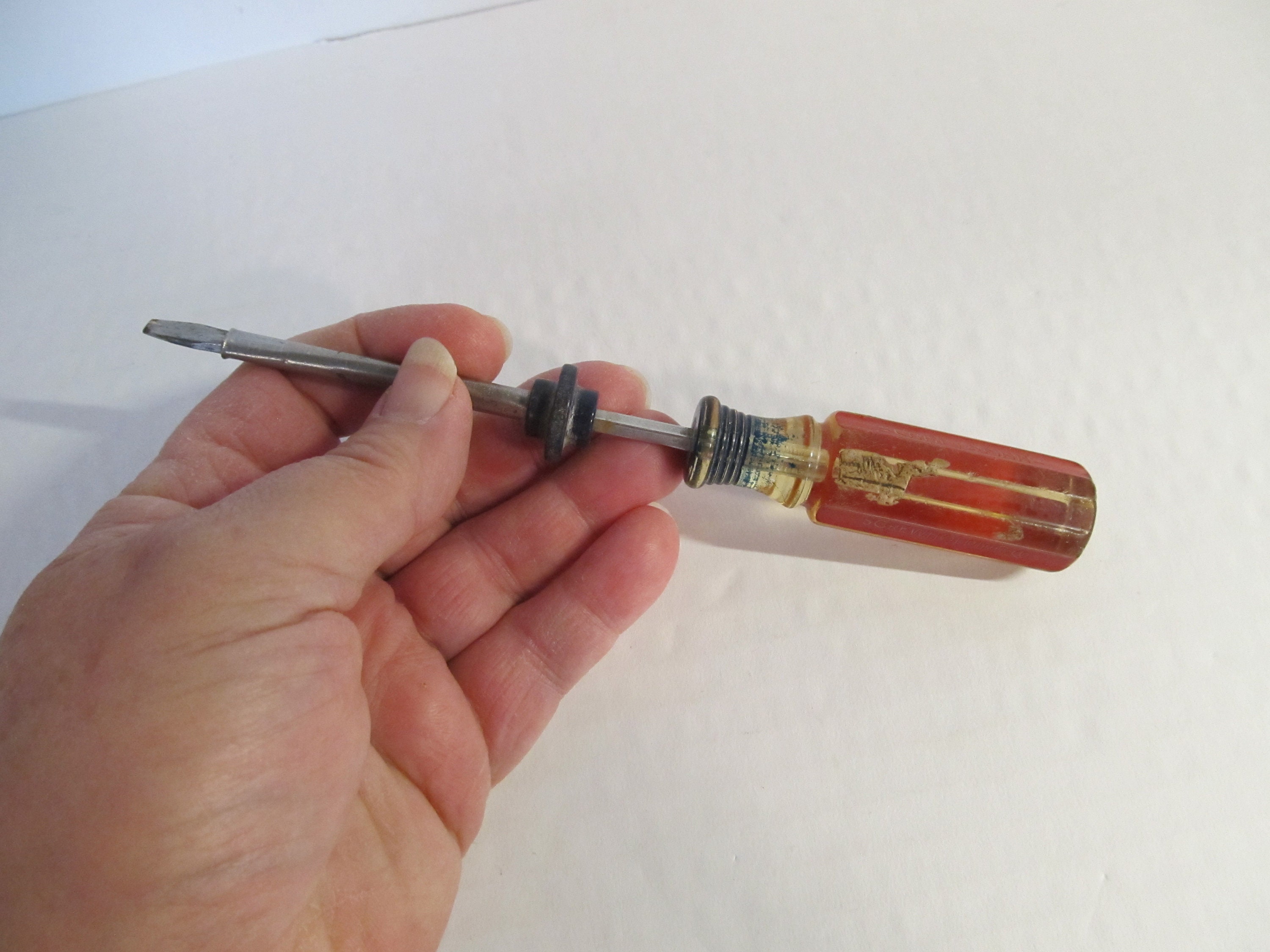 3 Vintage Craftsman USA Screwdrivers / Stubby 1/4 #4151 * WF 3 Vintage Craftsman USA Screwdrivers / Stubby 1/4 #4151 * WF